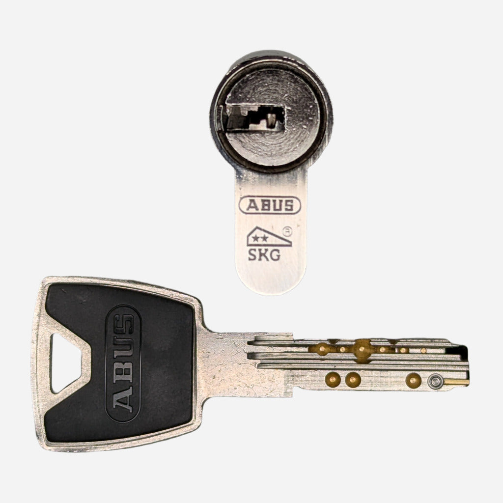 ABUS XP20s Half-Euro w. Key - Brown Belt