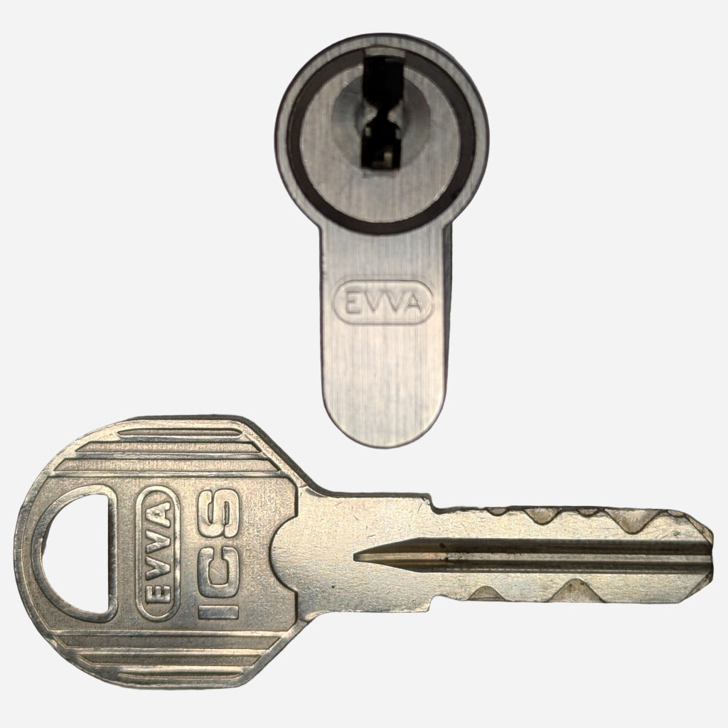 EVVA ICS Half Euro w. Key - Multiple Belts