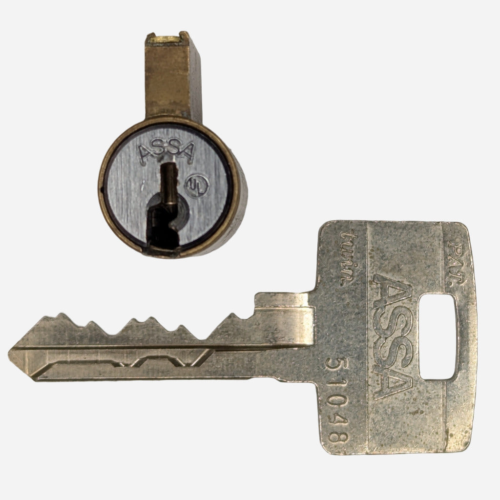 ASSA Twin 6000 w. Key - Barrels - Black Belt