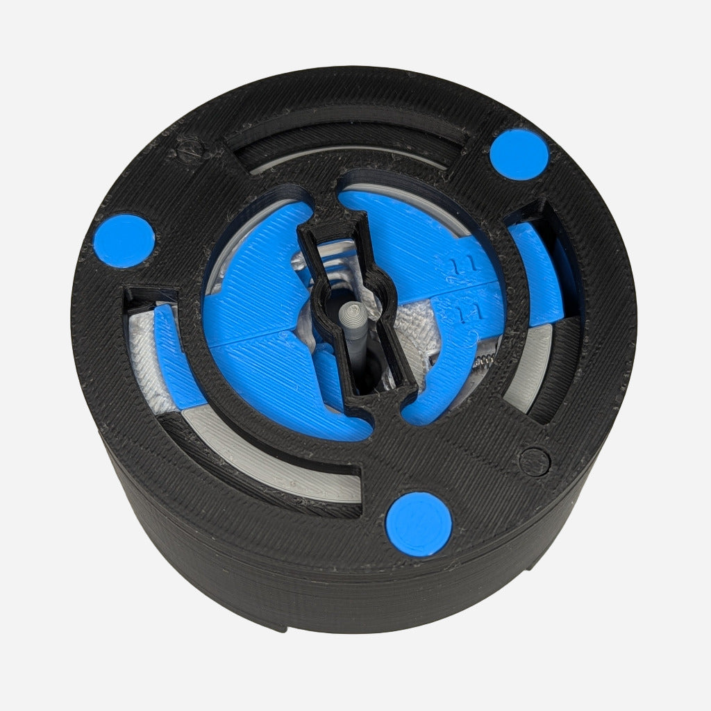 Kromer Protector w. Key - Fully Functional 3D-Printed Cutaway