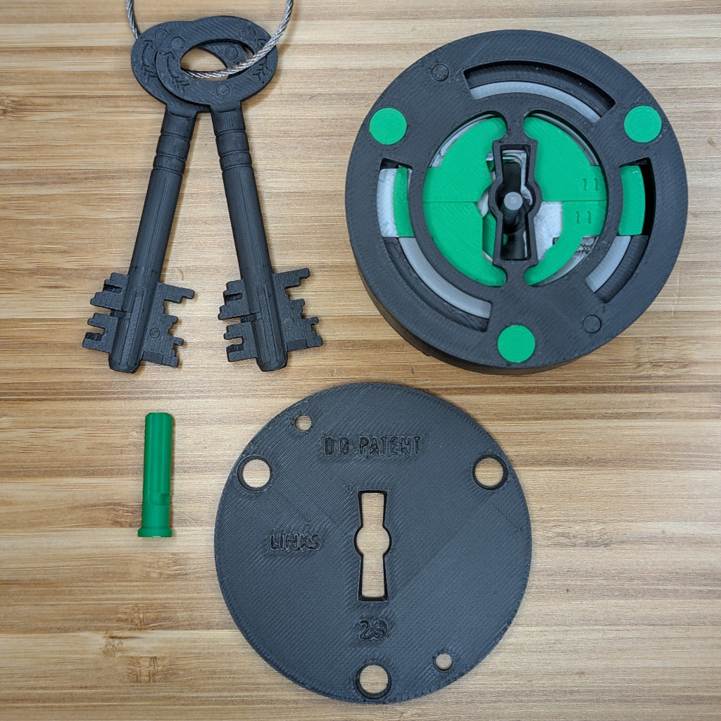 Kromer Protector w. Key - Fully Functional 3D-Printed Cutaway