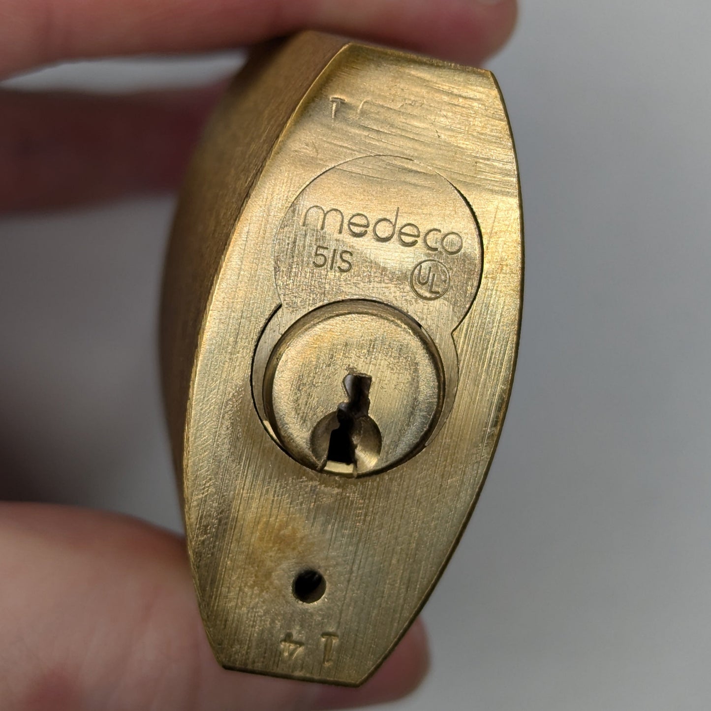 Medeco 50-Series Padlock w. Core