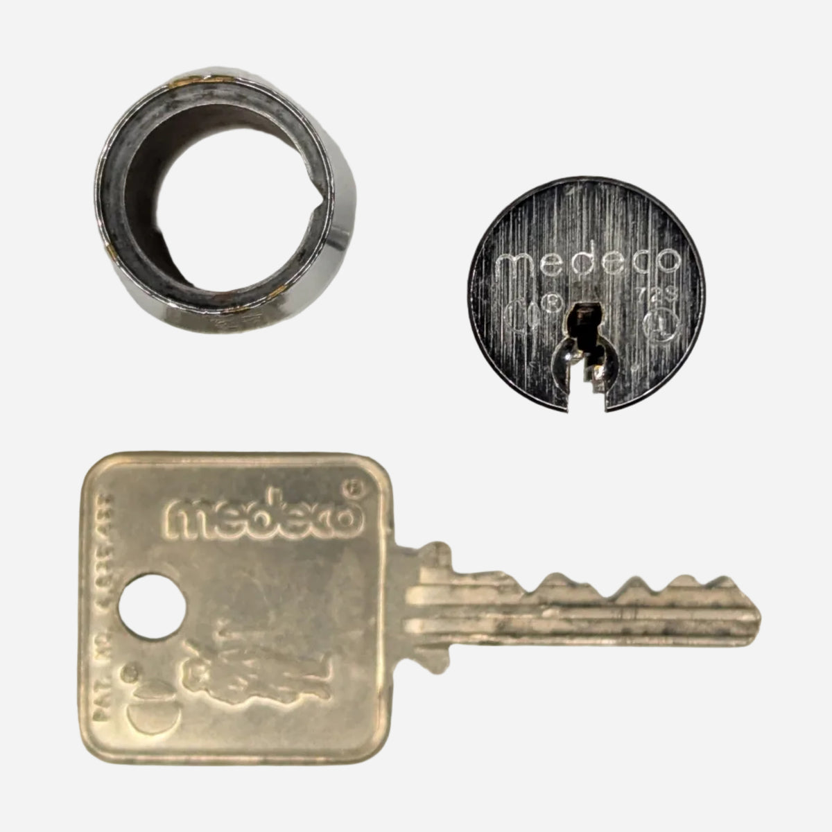 Medeco Biaxial Camlock - Brown Belt