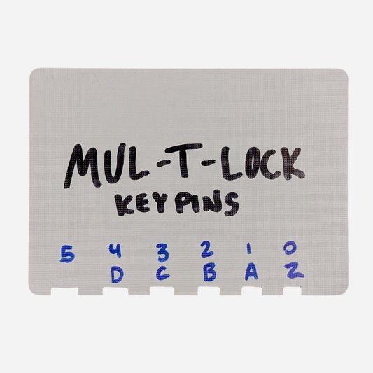 Mul-T-Lock Pin Gauge