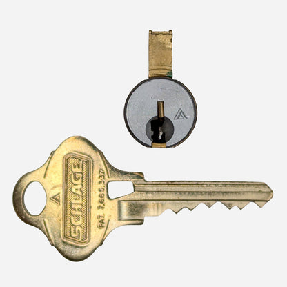 Schlage Everest KiK Cylinder w. Key - Green Belt