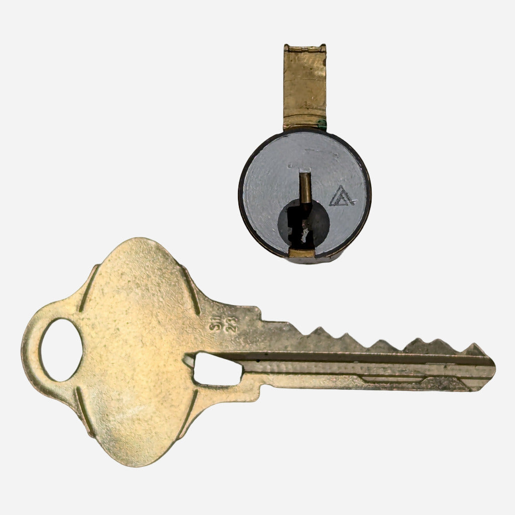 Schlage Everest KiK Cylinder w. Key - Green Belt