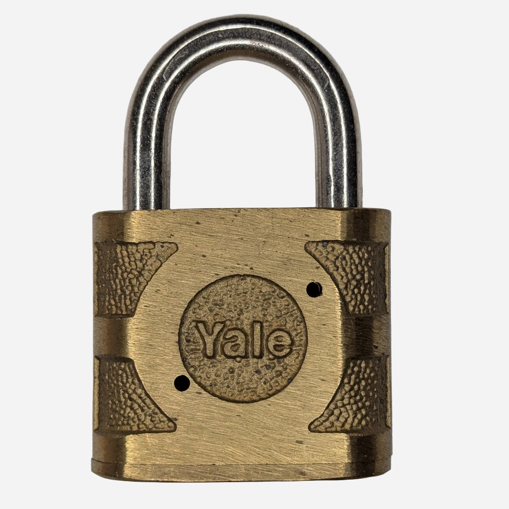 Yale Super Pin Tumbler Padlock w. Keys - Unsealed Vintage Example!