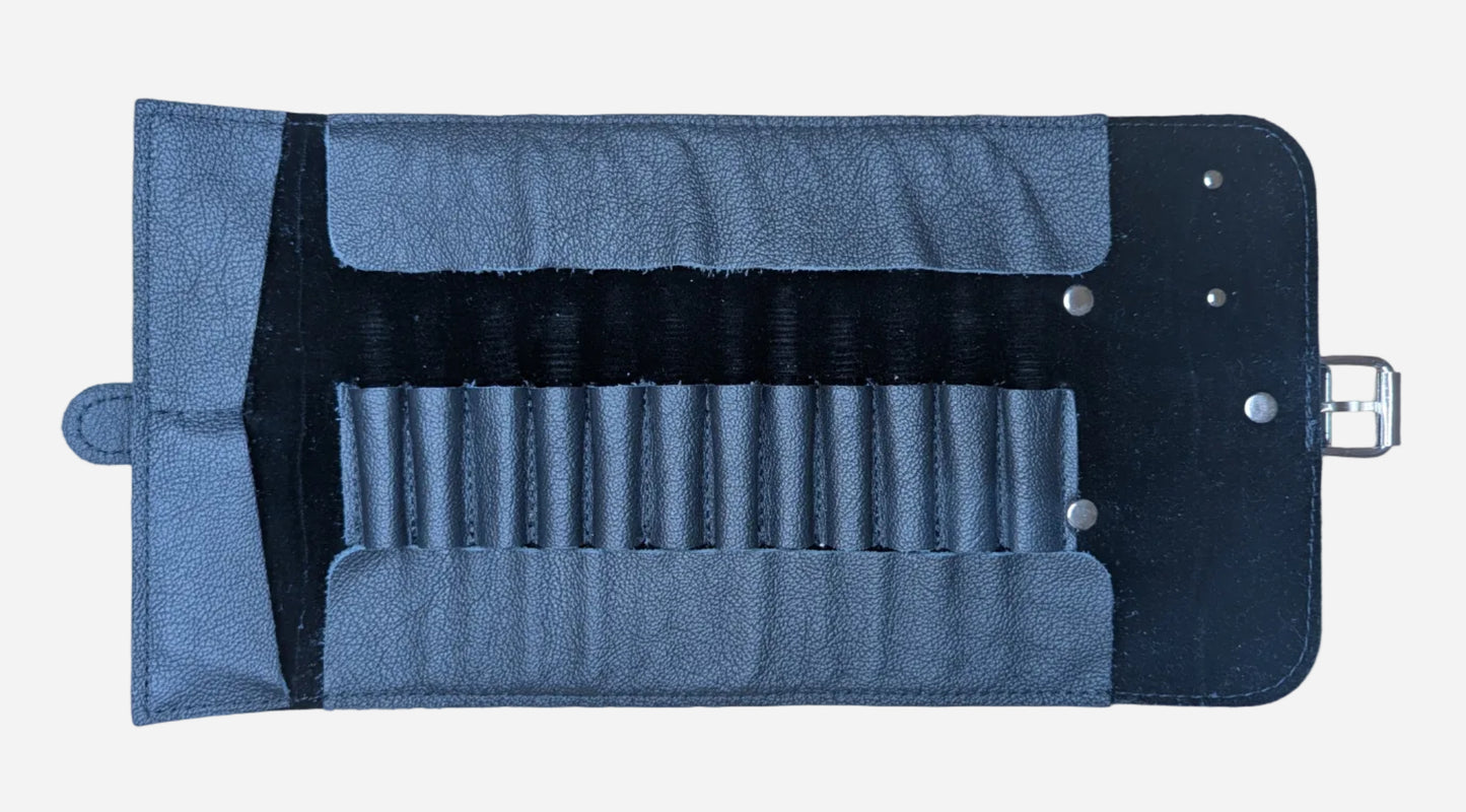 Multipick ELITE G-PRO Leather Roll-Up Case for Dimple Picks