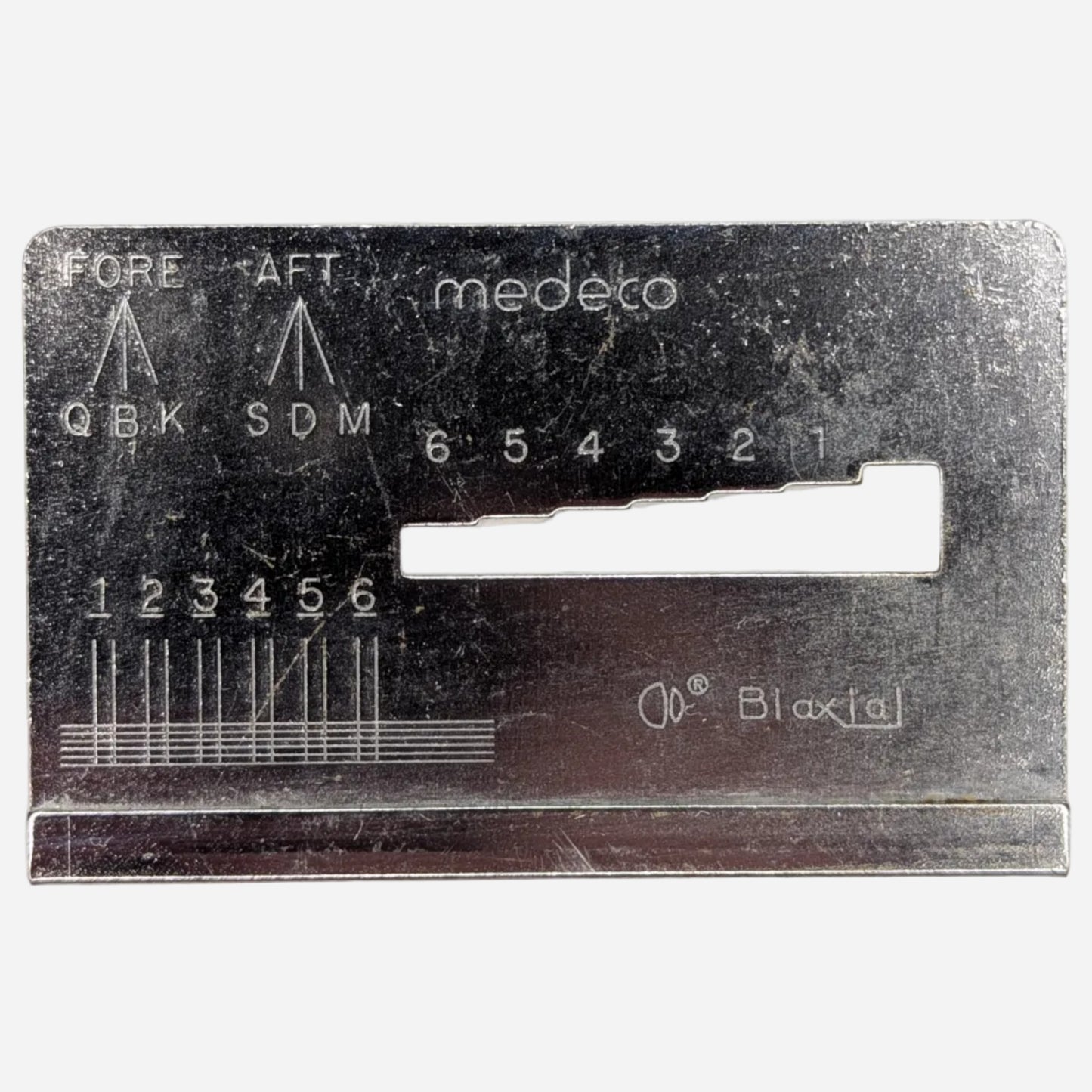 Medeco PRO Biaxial Key Decoder