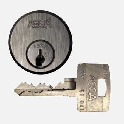 ASSA Twin 6000 w. Key - Barrels - Black Belt