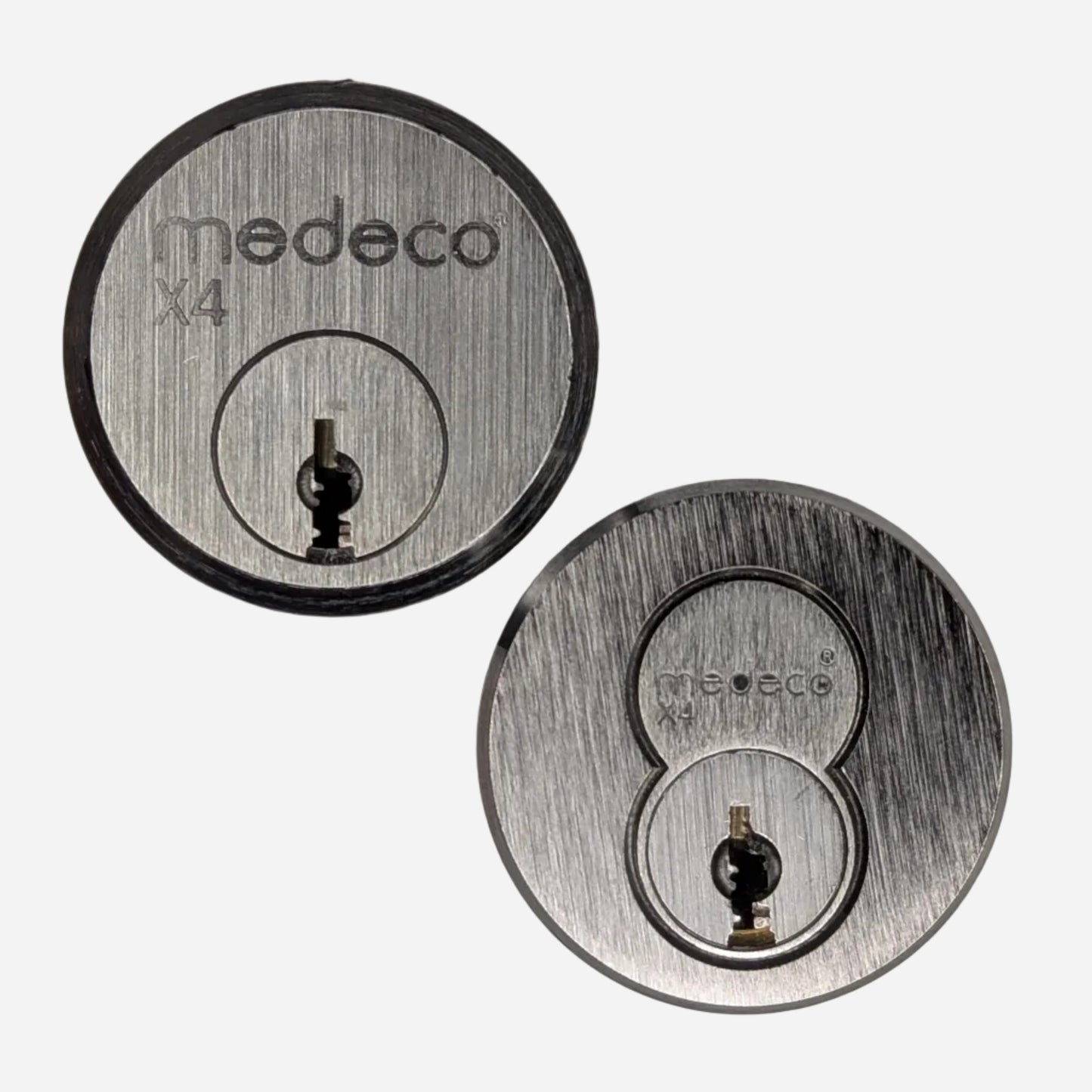Medeco X4 Mortise & SFIC w. Key - Salesman Samples