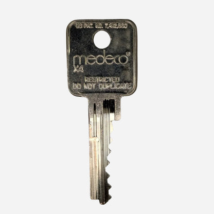 Medeco X4 Mortise & SFIC w. Key - Salesman Samples