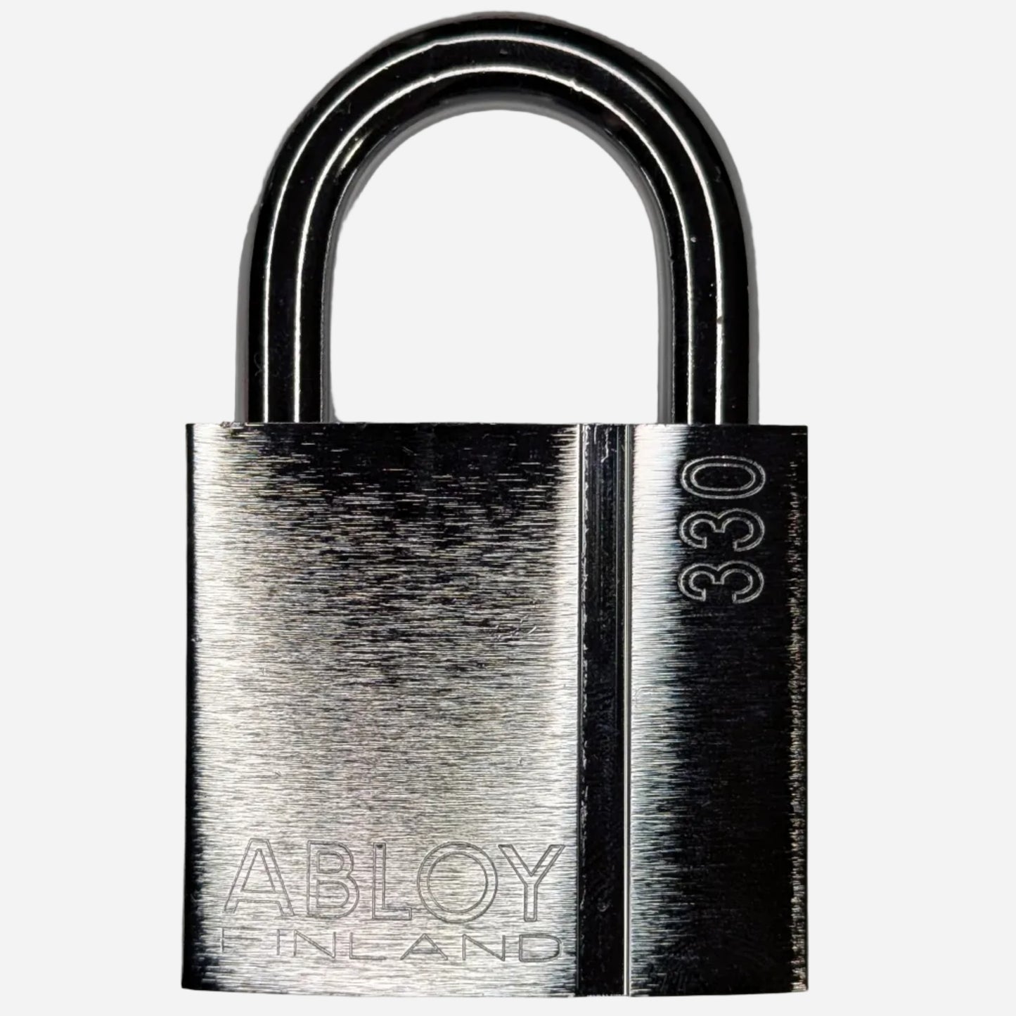 Abloy Sentry in 330 Padlock Body w. 2 Keys - Black Belt