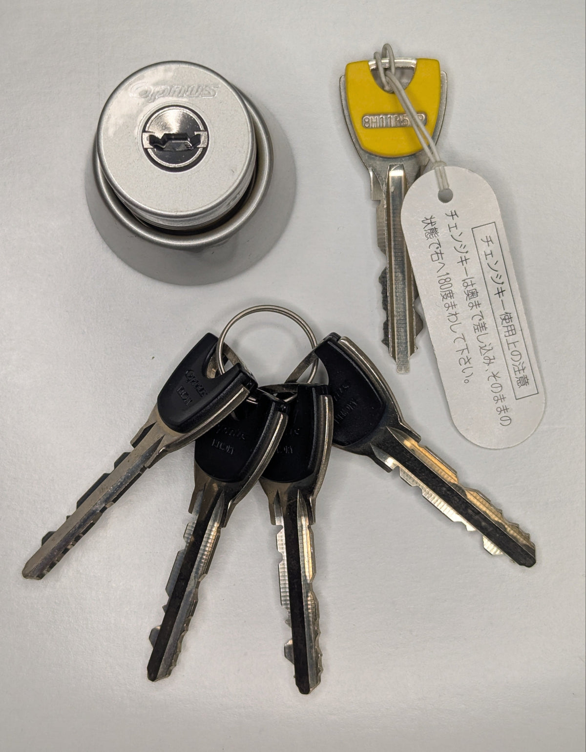 Opnus MMXII w.4 Keys and Change Key - Black Belt 4