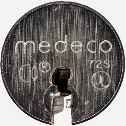 Medeco Biaxial Camlock - Brown Belt