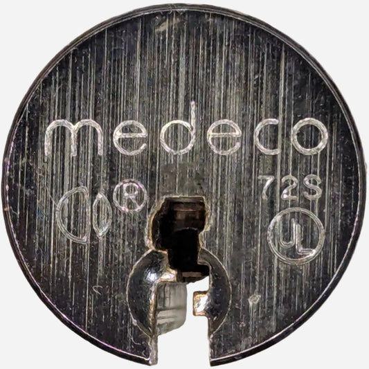 Medeco Biaxial Camlock - Brown Belt